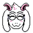 Стикер Ralsei i przyjaciele