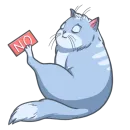 Стикер Random funny cats