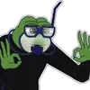 Стикер Rare Pepe Party