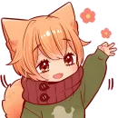 Рыжий котенок