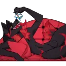 Стикер Red Art