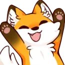 Стикер Red Fox
