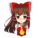 Стикер Hakurei Reimu