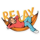 Стикер Relax Time