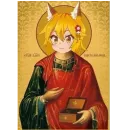 Стикер Religion anime