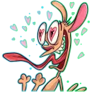 Стикер Ren | Stimpy