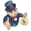 Стикер Monopoly