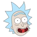 Стикер Rick_Morty_and_Fans