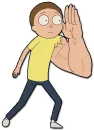 Стикер Rick and Morty