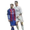 Ronaldo and Messi