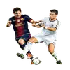 Стикер Ronaldo and Messi