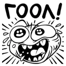 Стикер Rude Football