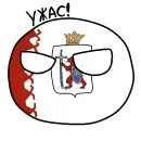 Стикер Россия в Countryballs