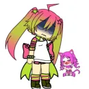 Стикер Gacha life