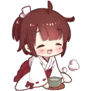 Стикер Рыжая-чан
