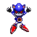 Стикер Sonic 3 and Knuckles Metal Sonic