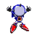 Стикер Sonic 3 and Knuckles Metal Sonic