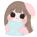 Стикер CHUBBY GIRL