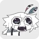 Стикер Sad characters kaaatie