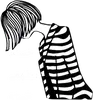 Стикер Sad Girl