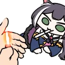 Стикер Sad Kyaru-chan