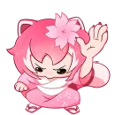 Стикер Сакура без текста