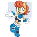 Стикер Sally chipmunk