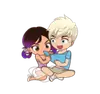 Стикер Sam and Sally