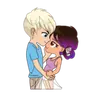 Стикер Sam and Sally