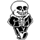 Стикер Sans Undertale