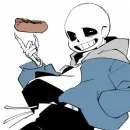 Стикер Sans Last