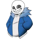 Стикер Sans Undertale