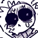 Стикер Тревожный Санс