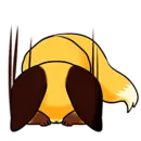 Стикер Sanuki Fox