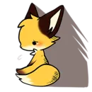 Стикер Sanuki Fox