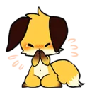 Стикер Sanuki Fox