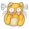 Стикер Fat Cat Sardelkin
