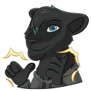 Стикер Sasha the Pantera