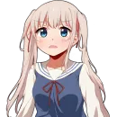 Стикер Школьница