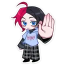 Стикер Школьник Чич