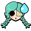 Стикер Brawl stars × skullgirls