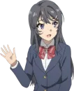 Стикер Seishun Buta Yarou wa Bunny Girl Senpai no Yume wo Minai