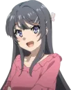 Стикер Seishun Buta Yarou wa Bunny Girl Senpai no Yume wo Minai