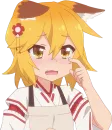 Стикер Sewayaki Kitsune no Senko-san