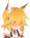 Стикер Sewayaki Kitsune no Senko-san