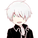 Стикер Оттенки серебра