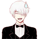 Стикер Оттенки серебра