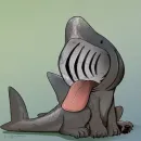 Стикер Shark pups