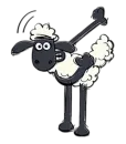 Стикер Shaun the Sheep