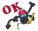 Стикер Shaun the Sheep
